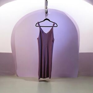 Free People Lavender Purple Maxi Slip Dress